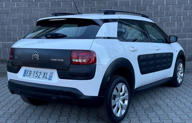 Citroen C4 Cactus cena 45000 przebieg: 50000, rok produkcji 2016 z Kąty Wrocławskie małe 172